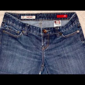 Express low rise boot cut